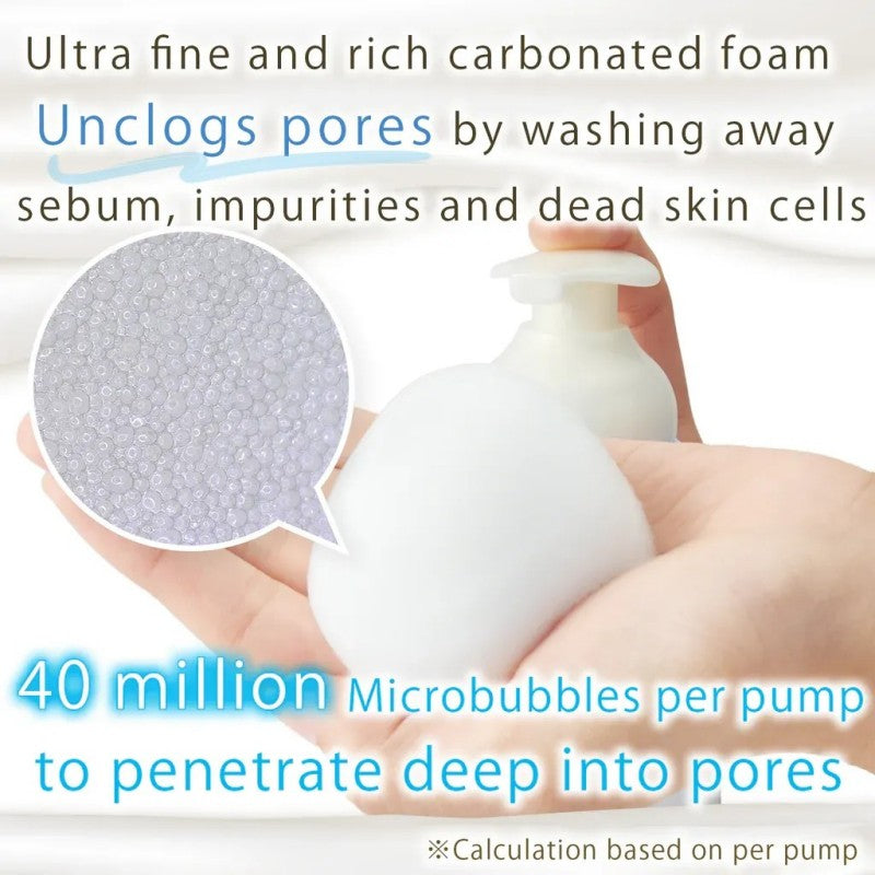 Mandom Bifesta Carbonated Foam Face Wash Bright Up 180g