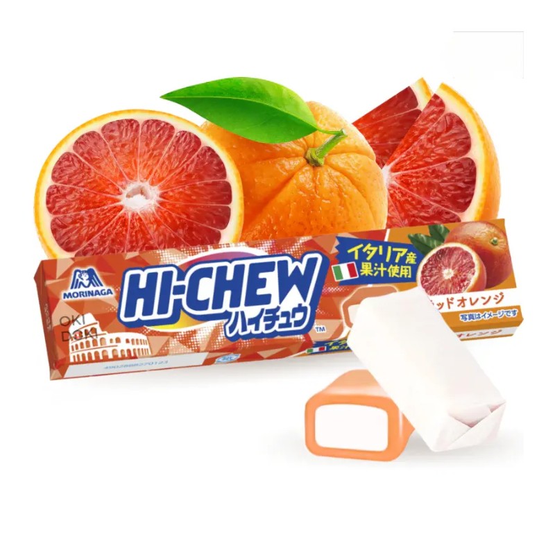 Morinaga Chewy Candy Blood Orange 12pcs