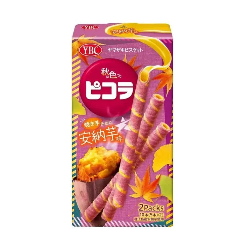 YBC Picola Egg Roll Wafer Sweet Potato Flavour 10pcs
