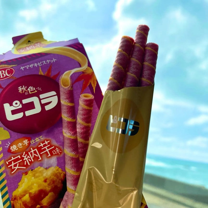 YBC Picola Egg Roll Wafer Sweet Potato Flavour 10pcs