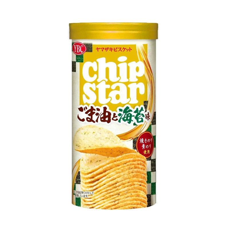 YBC Chip Star Potato Chips Sesame Oil & Nori 45g