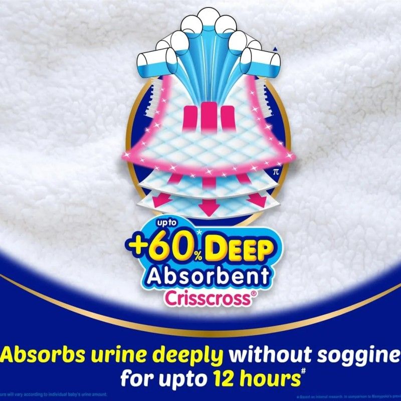 Mamy Poko Pants Diapers Air Fit M 58pcs