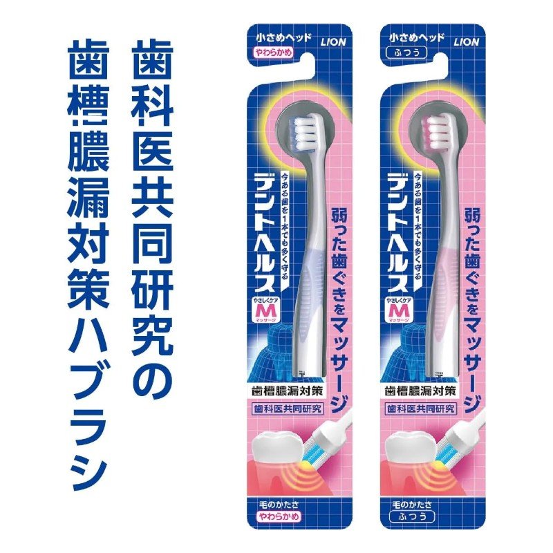 Lion Dent Health Toothbrush Soft Type Random Color 1pcs
