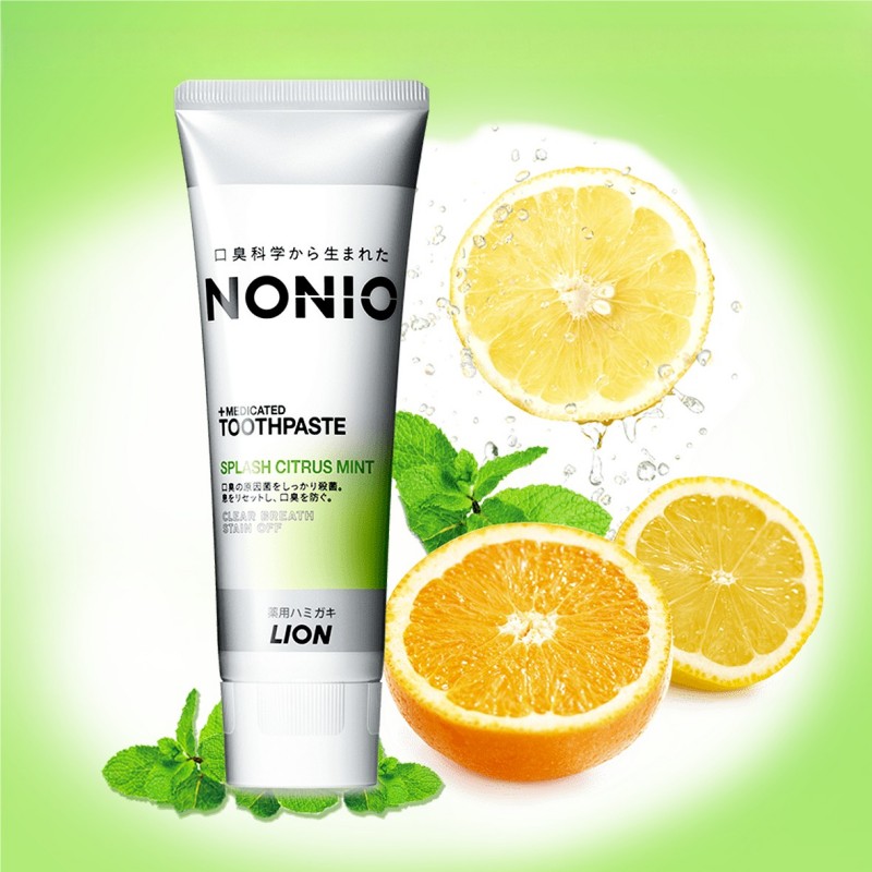 Lion Nonio Toothpaste Splash Citrus Mint 130g