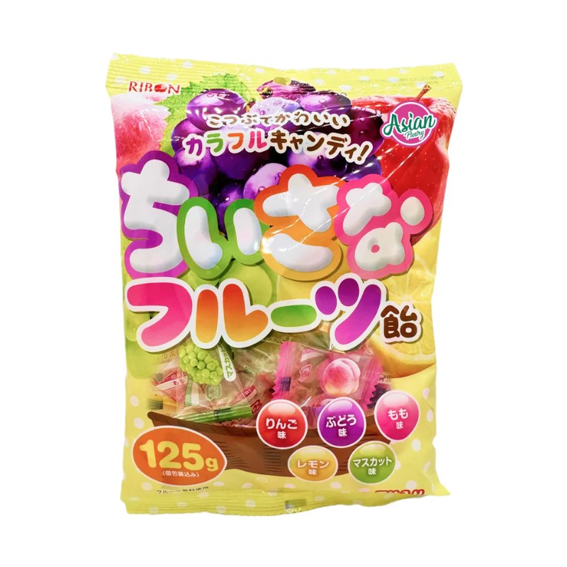 Ribon Mini Fruit Candy 125g