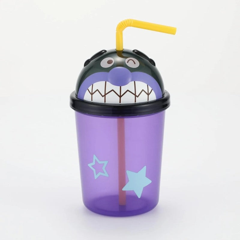 Anpanman Die Cut Straw Cup Baikinman 300ml