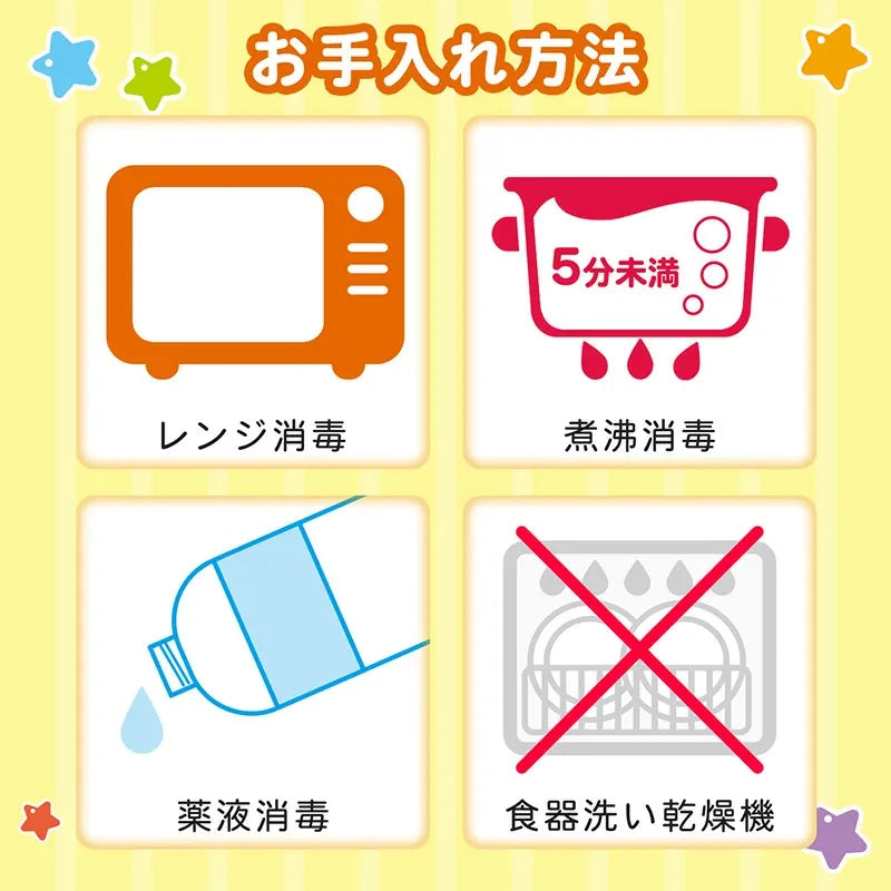 LEC Anpanman Nipple Pacifie SM For 2-5 Months