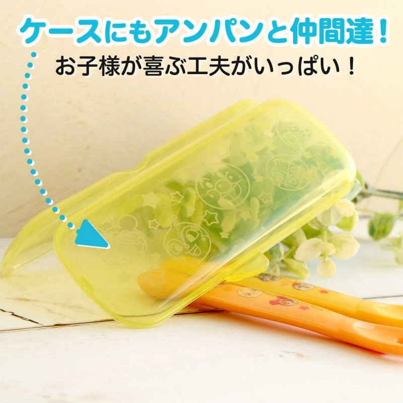 LEC Anpanman Baby Spoon Fork Set