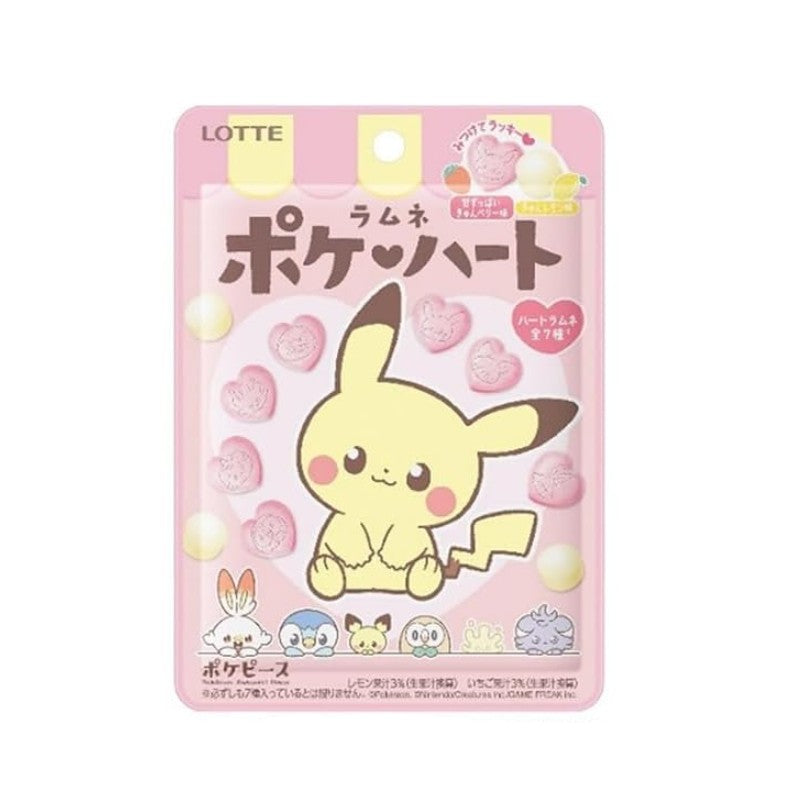 Lotte Pokemon Heart Ramune Candy 40g