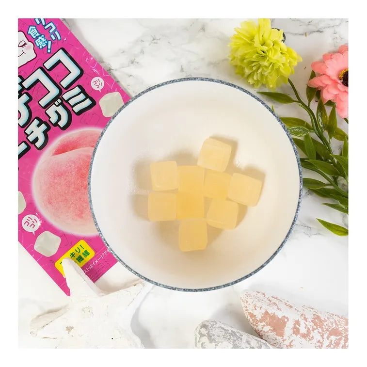 Lion Nata de Coco Peach Gumi 44g