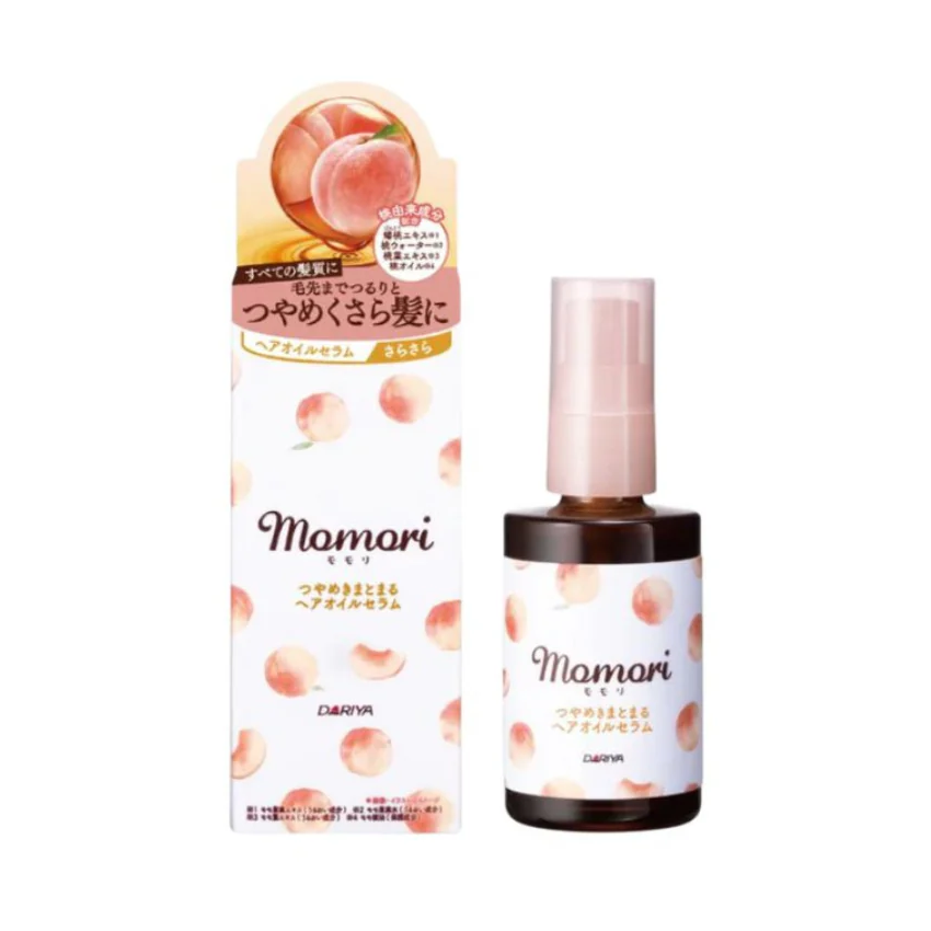 Dariya Momori Peach Glossy Hair Oil Serum 55ml