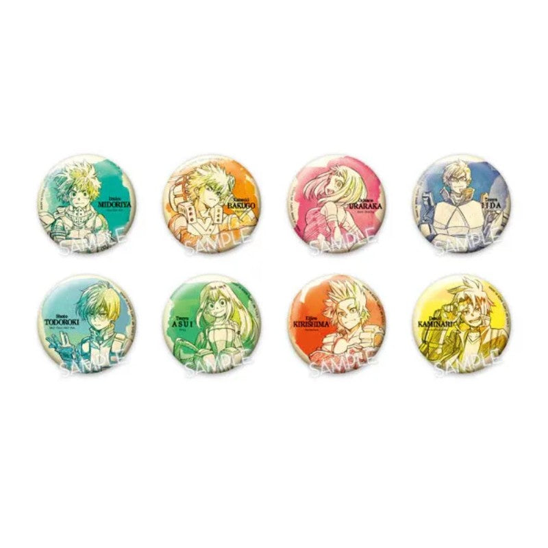 My Hero Academia Hero Tin Badge 9 8pcs