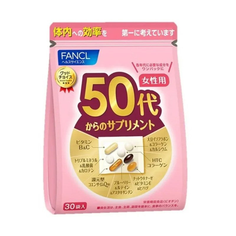 Fancl 50th Generation Women's Nutritional Vitamin Supplement 30pcs