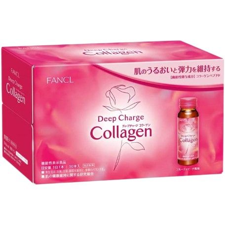 Fancl Deep Charge Collagen Drink 10 Bottles