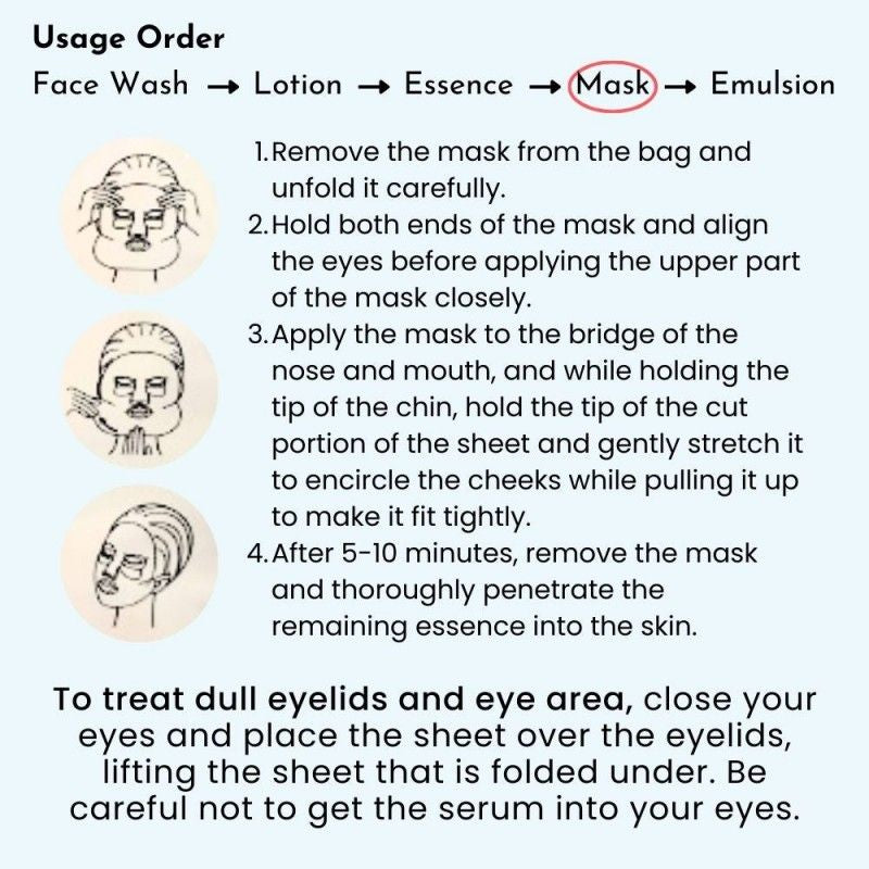 Fancl Brightening Mask 6pcs