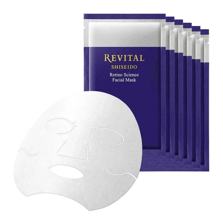 Shiseido Revital Retinoscience Facial Mask 6pcs