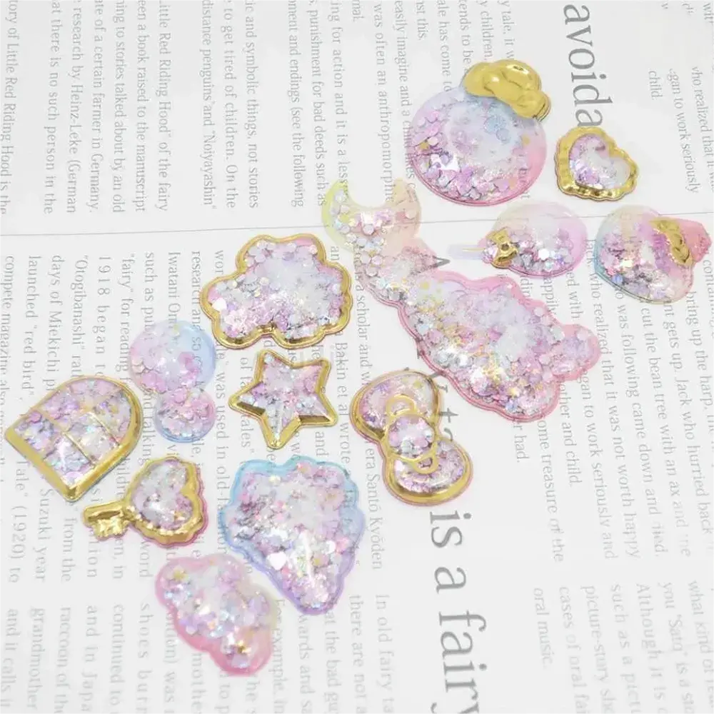 Sanrio Shake Shake Capsule Seal Sticker Hello Kitty Sky Party 3D