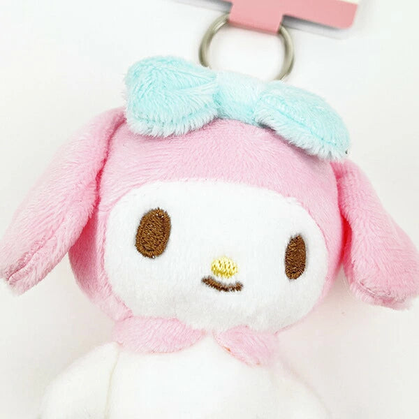 Sanrio Hanging Legs Plush Keychain My Melody