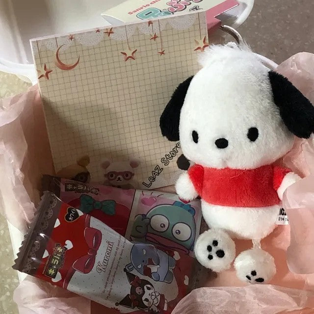Sanrio Hanging Legs Mascot Keychain Pochacco