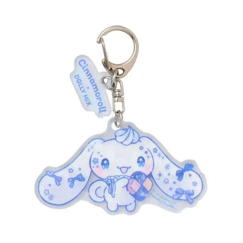 Sanrio Acrylic Keychain Cinnamoroll Dolly Mix Glitter Sweets