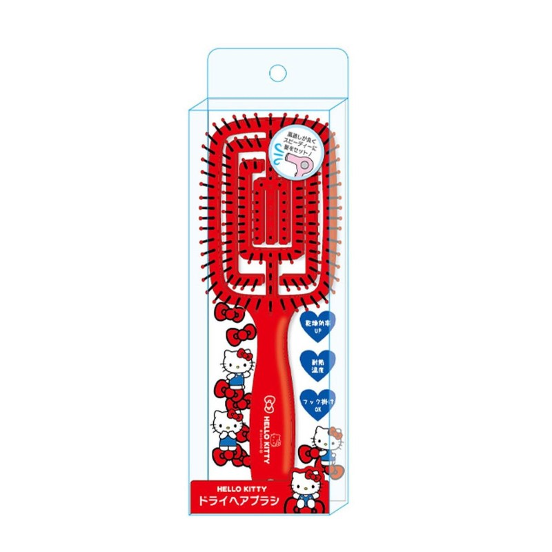 Sanrio Characters Dry Hair Brush Hello Kitty