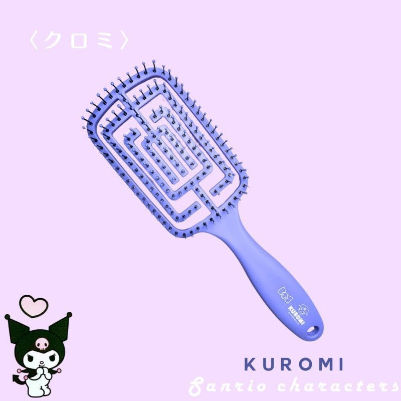 Sanrio Dry Hair Brush Kuromi