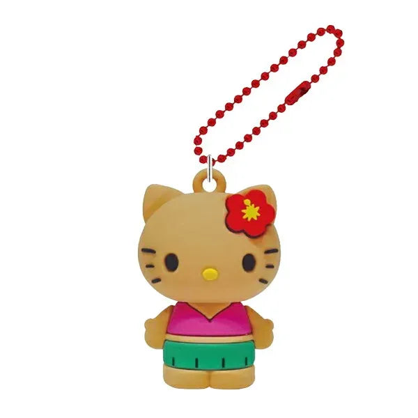 K-Company Sanrio Mascot Keychain Hello Kitty Y2K Tan