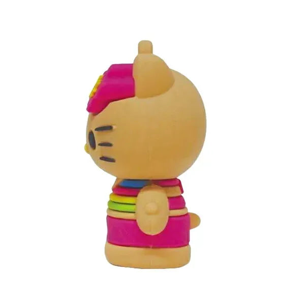 K Company Sanrio Mascot Keychain Hello Kitty Y2K Tan Pink