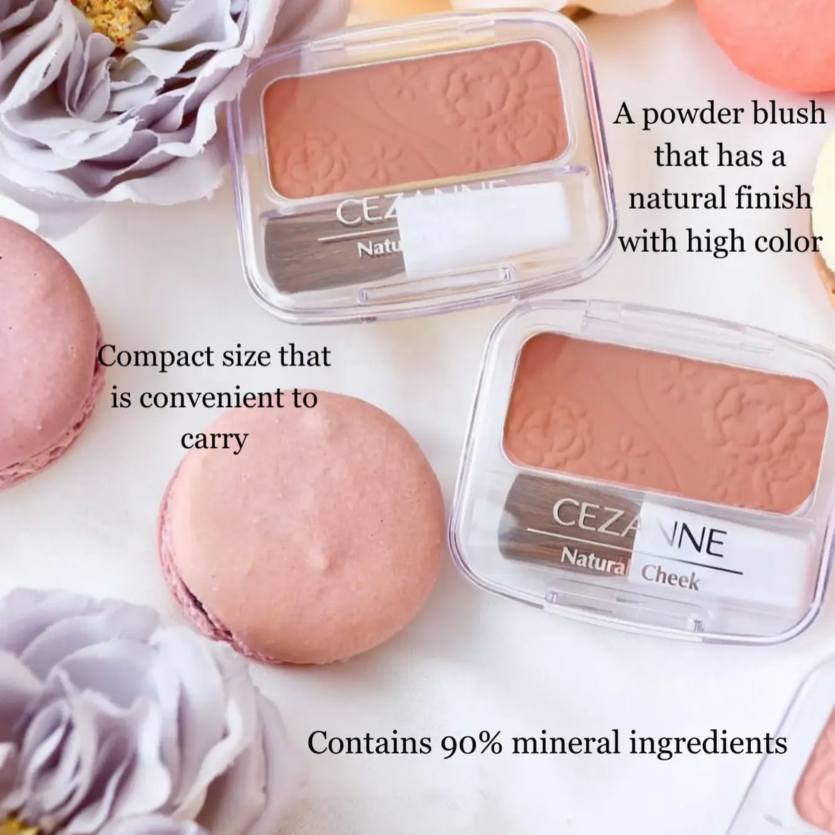 Cezanne Natural Cheek #N18 Rose Beige