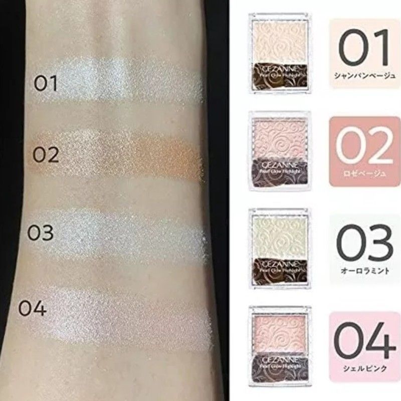 Cezanne Pearl Glow Highlight #03 Aurora Mint