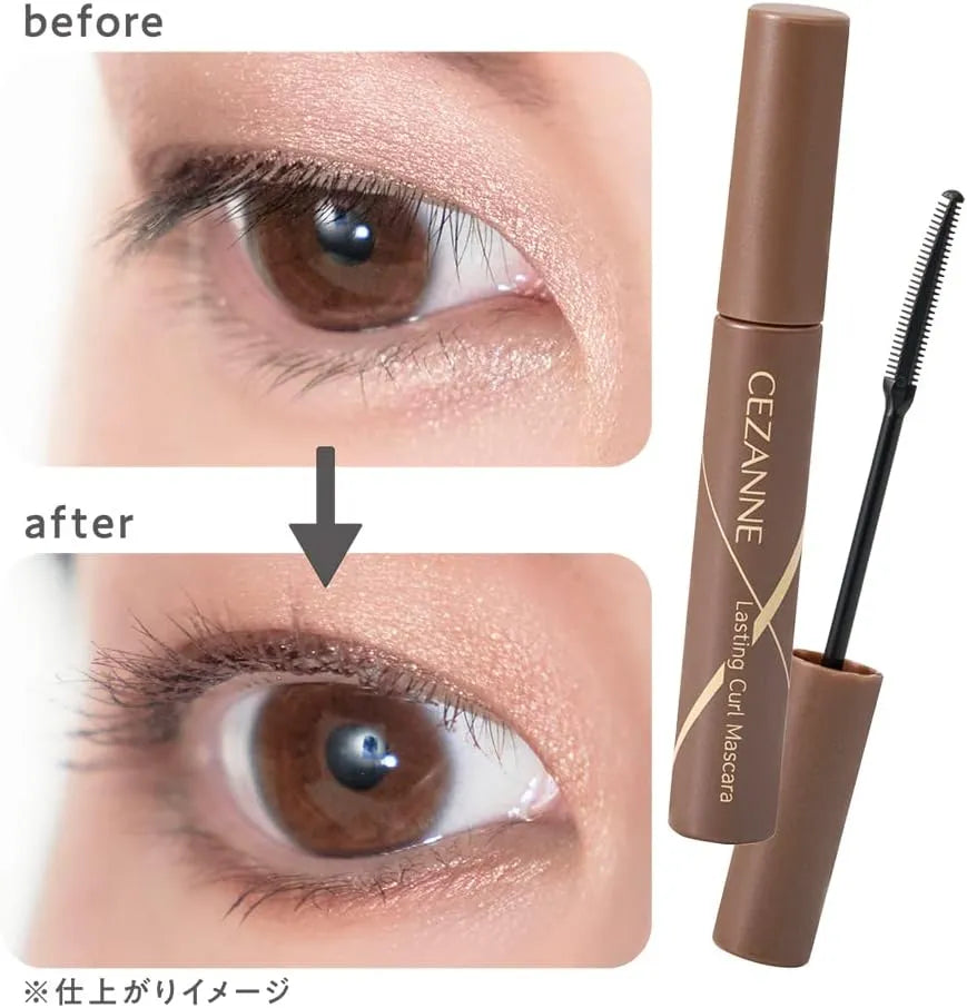 Cezanne Long-Lasting Curl Mascara #02 Brown