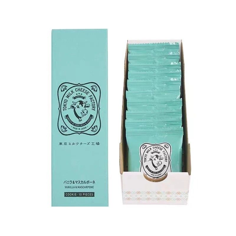 Tokyo Milk Cheese Factory Sandwich Cookies Vanilla Flavor 10pcs