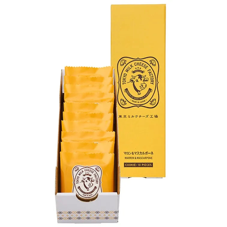 Tokyo Milk Cheese Factory Snack Biscuits Chestnut Cheese 10pcs