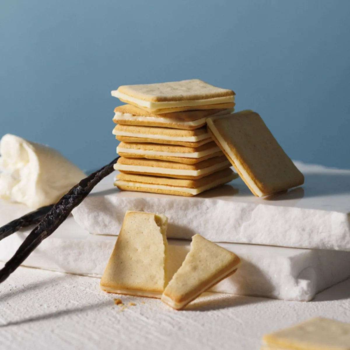 Tokyo Milk东京牛奶芝士工厂香草芝士夹心饼干 9枚