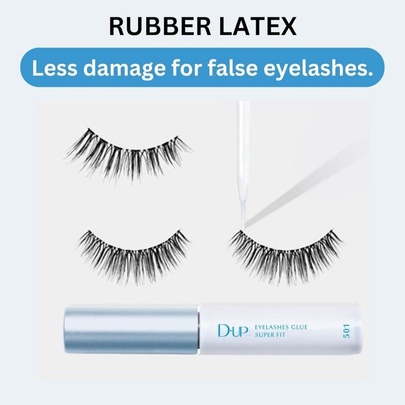 DUP Eyelashes Glue Super Fit 501 Rubber Typ 5ml