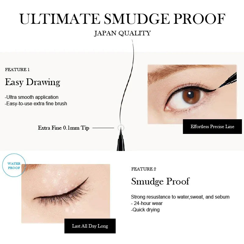 DUP Silky Liquid Eyeliner Pen Natural Brown