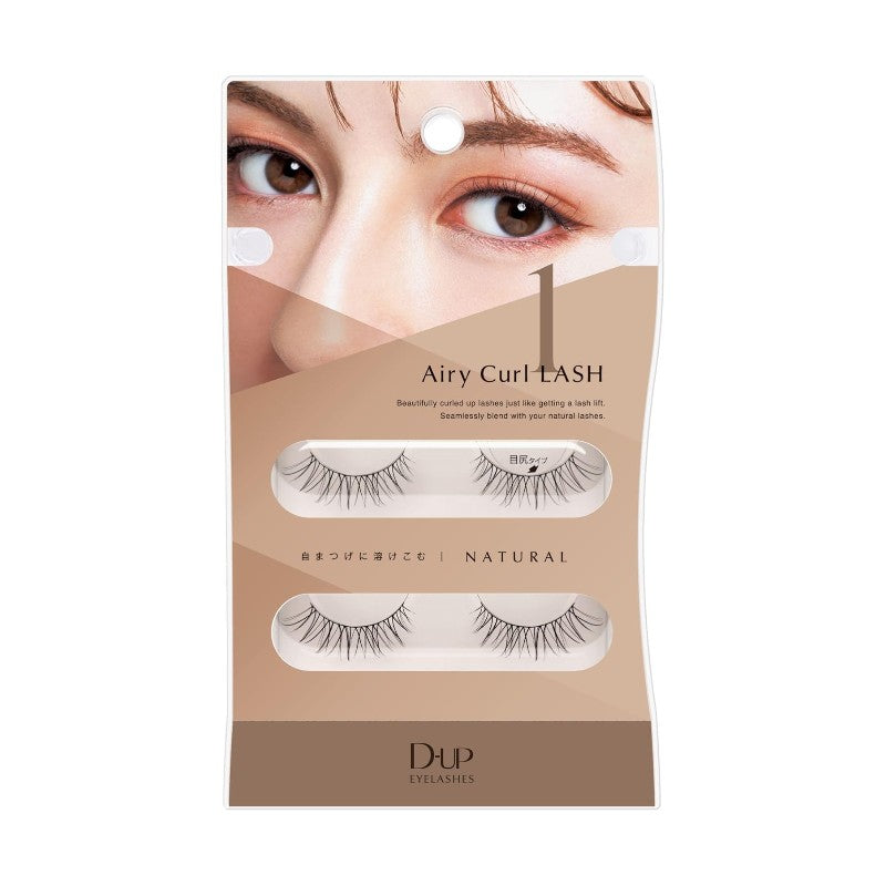 DUP Airy Curl Rush Natural #01 2pairs