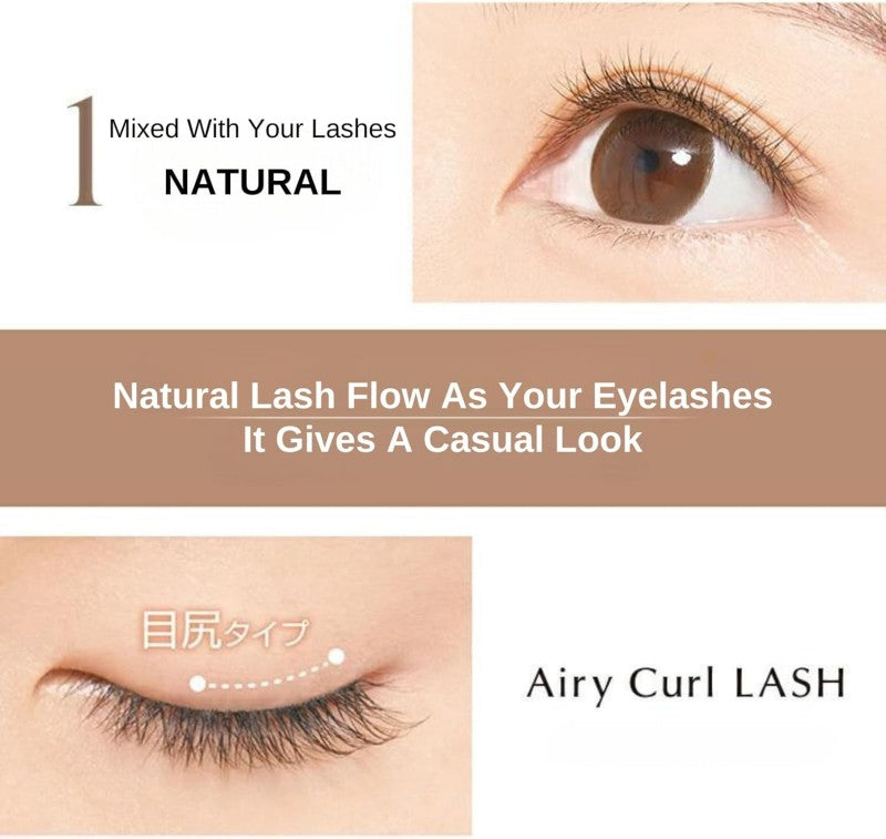 DUP Airy Curl Rush Natural #01 2pairs