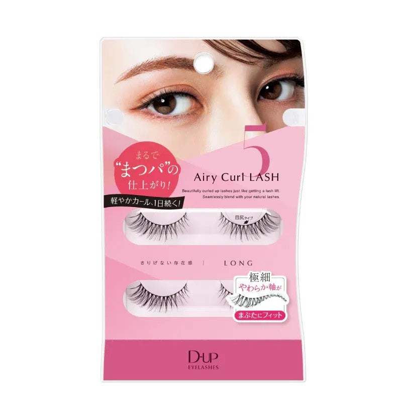 DUP Airy Curl False Eyelashes #05 Long