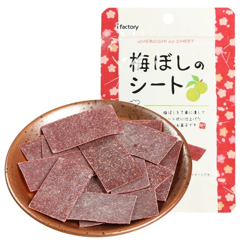 I Factory Pickled Plum Sheets 40g
