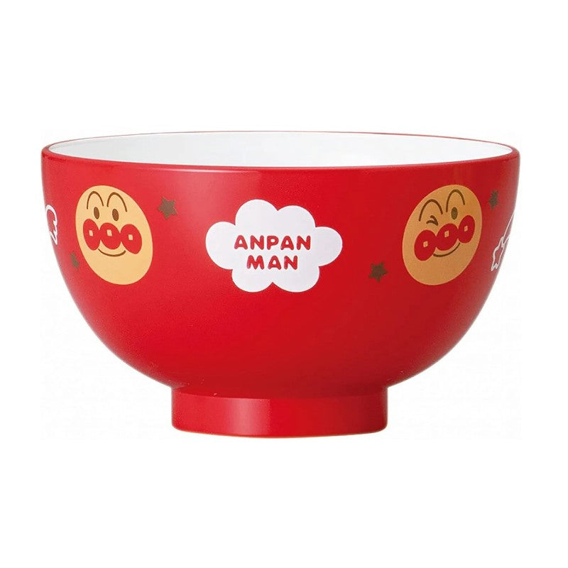 LEC Anpanman Nakayoshi Series Rice Bowl Red