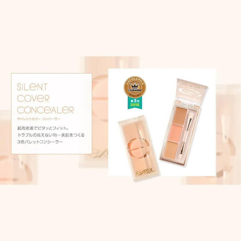 Excel Silent Cover Concealer 3.5g