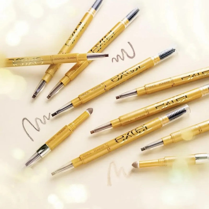 Sana Excel Powder & Pencil Eyebrow EX #PD08 Honey Brown