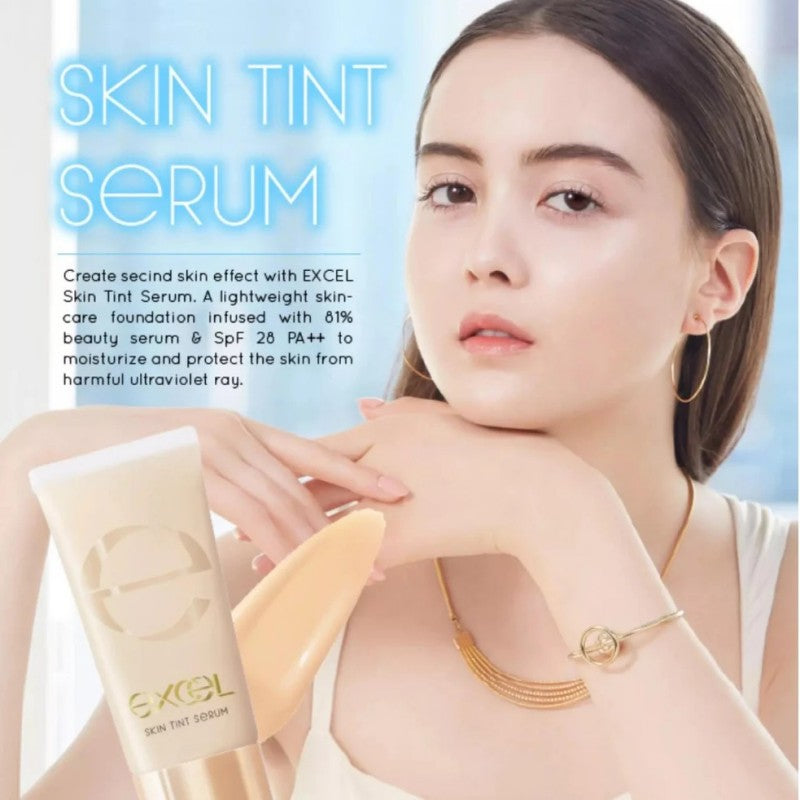 Excel Skin Tint Serum #ST02 Natural Ochre 35g