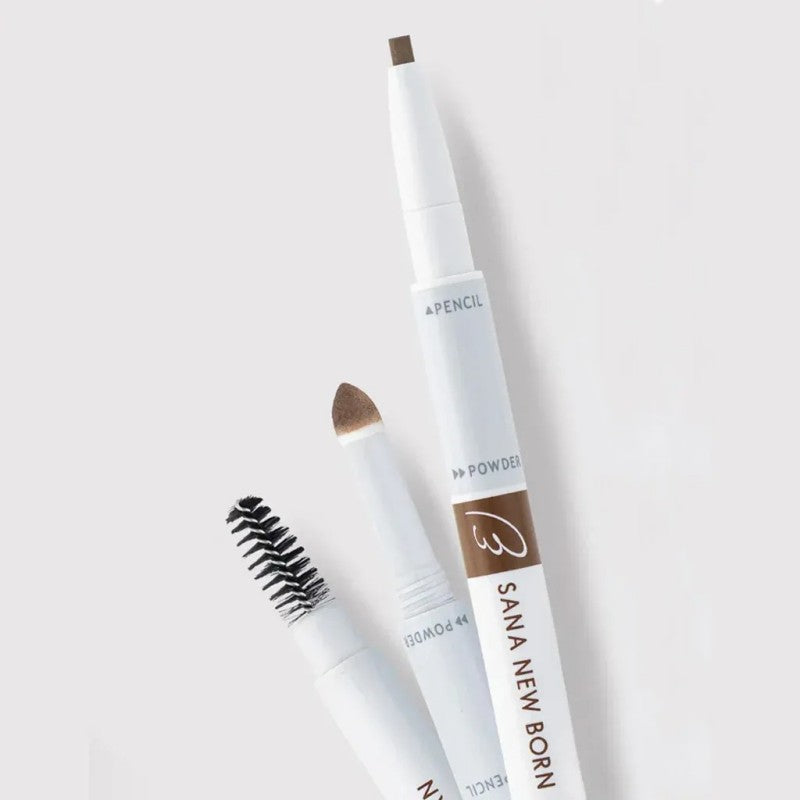 Sana New Born Perfect Eyebrow Pencil #06 Honey Brown