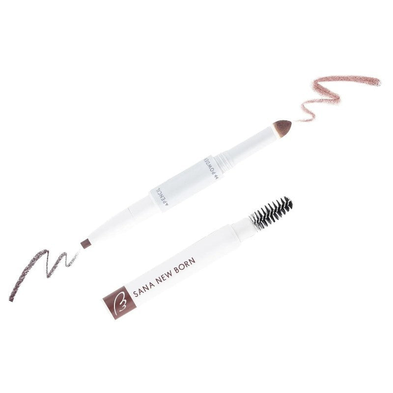 Sana 3in1 Perfect Eyebrow Pencil #08 Lavender Brown