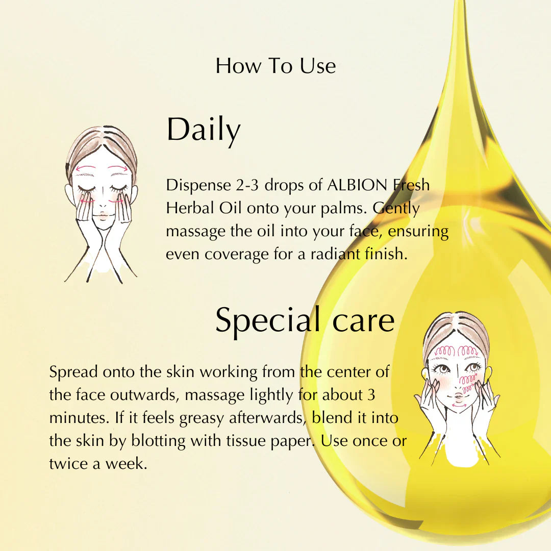 Albion Fresh Herbal Oil 40ml