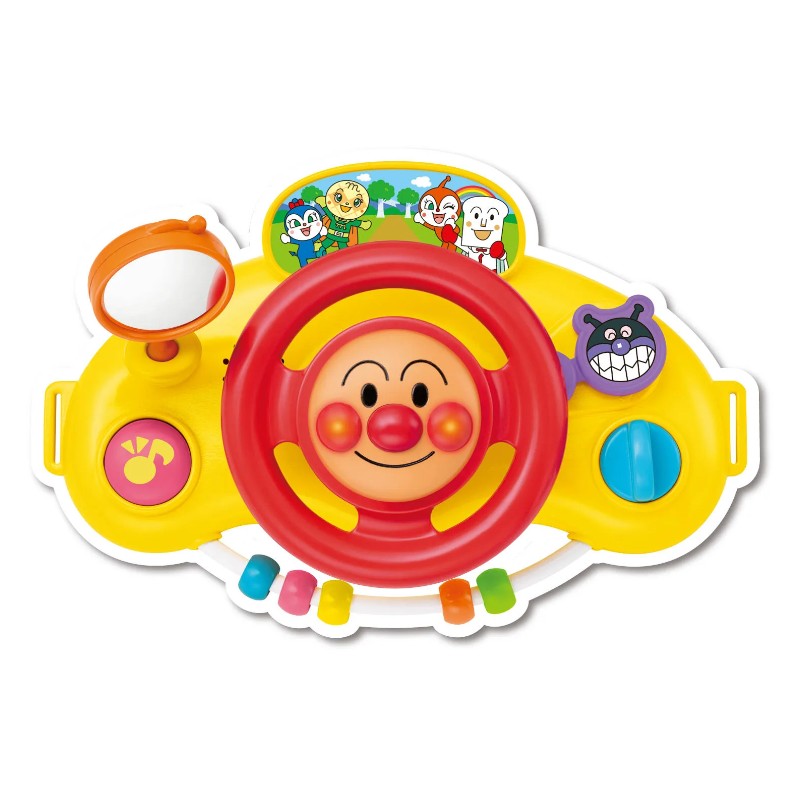 Pinocchio Anpanman Toy Music Steering Wheel