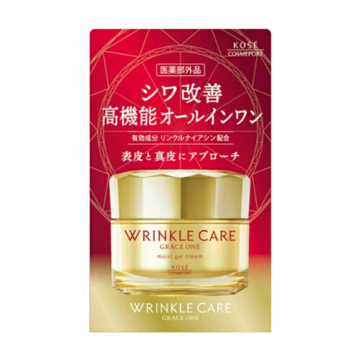 Kose Grace One Wrinkle Cream Moist Gel Cream 100g