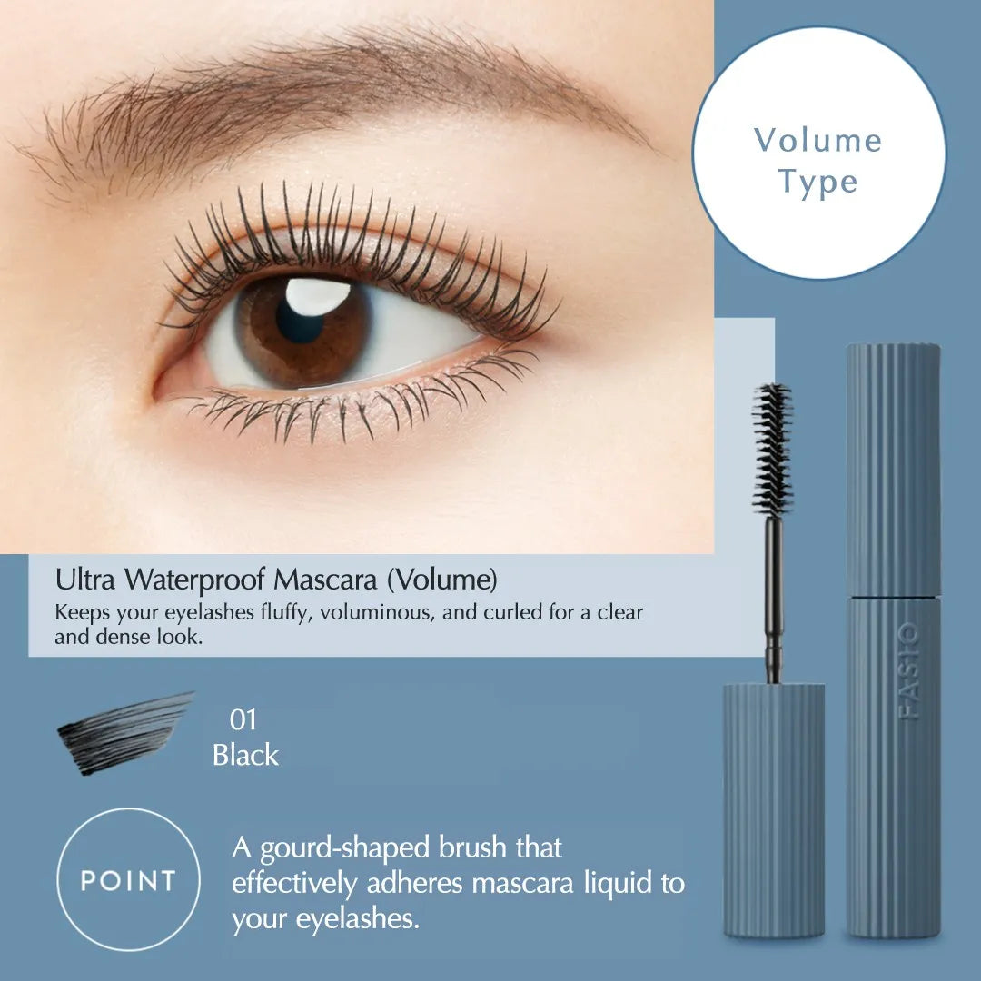 Fasio Ultra WP Mascara Volume #01 Black